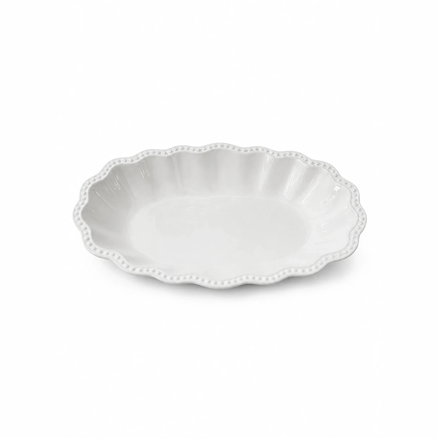 Plato Concha Blanco — Majov Eventos Mazatlán