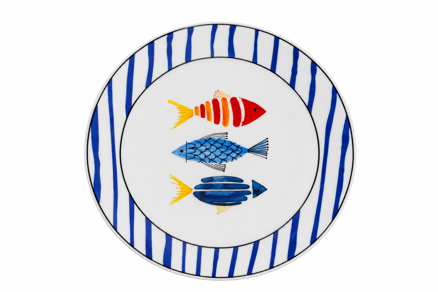 VAJILLA PEZ MEDITERRANEO imagen 2