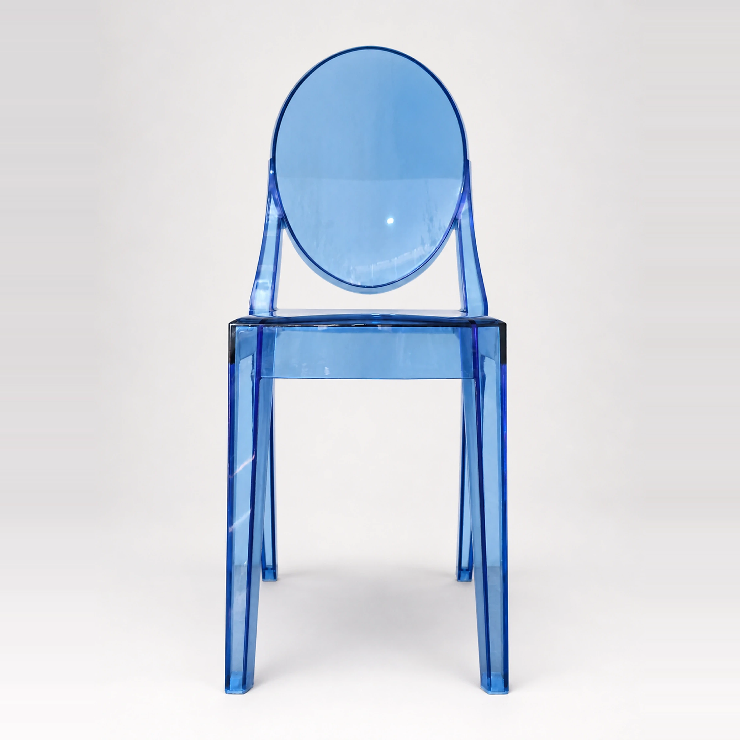 Silla Ghost Azul — Majov Eventos Mazatlán